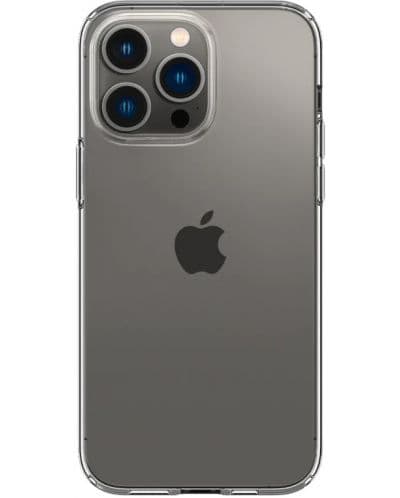 Тънък силиконов (TPU) калъф за iPhone 14 Pro (прозрачен) - Spigen Liquid Crystal Case