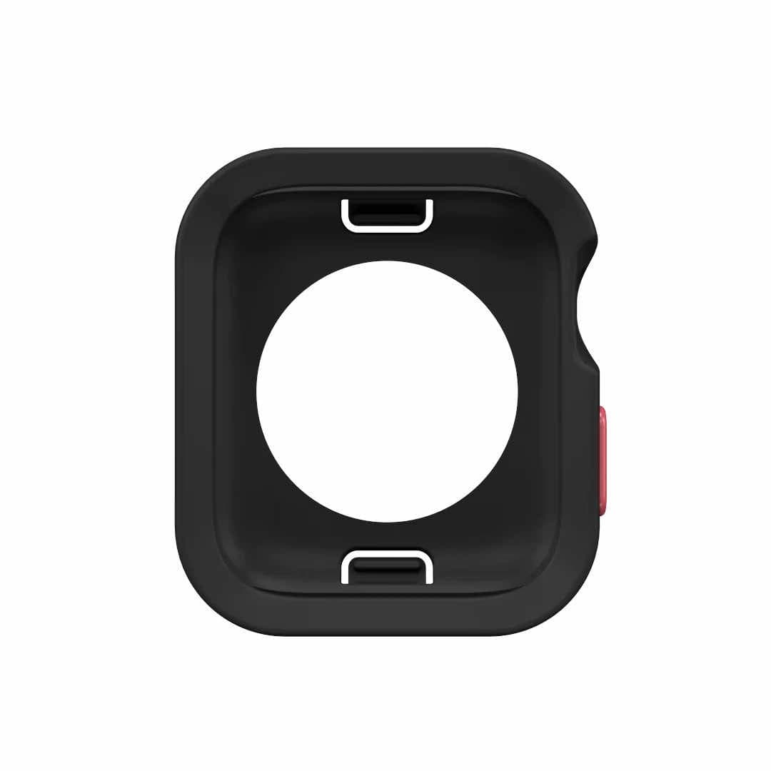 Удароустойчив силиконов (TPU) кейс за Apple Watch 45мм, 44мм - SwitchEasy Colors Case (черен)