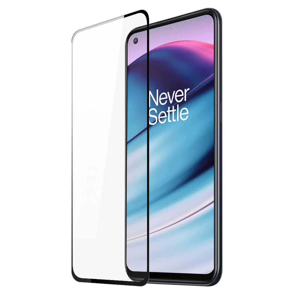 Калено стъклено защитно покритие за целия дисплей на OnePlus Nord CE 5G - Dux Ducis 9D Case Friendly Full Coveraged Tempered Glass (черен-прозрачен)
