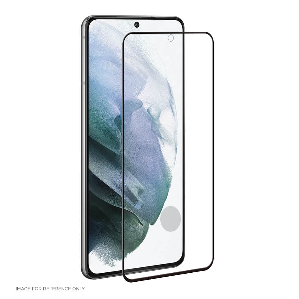 Калено стъклено защитно покритие за дисплея на Samsung Galaxy S22 Ultra (черен-прозрачен) - Prio 3D Glass Full Screen Curved Tempered Glass (bulk)