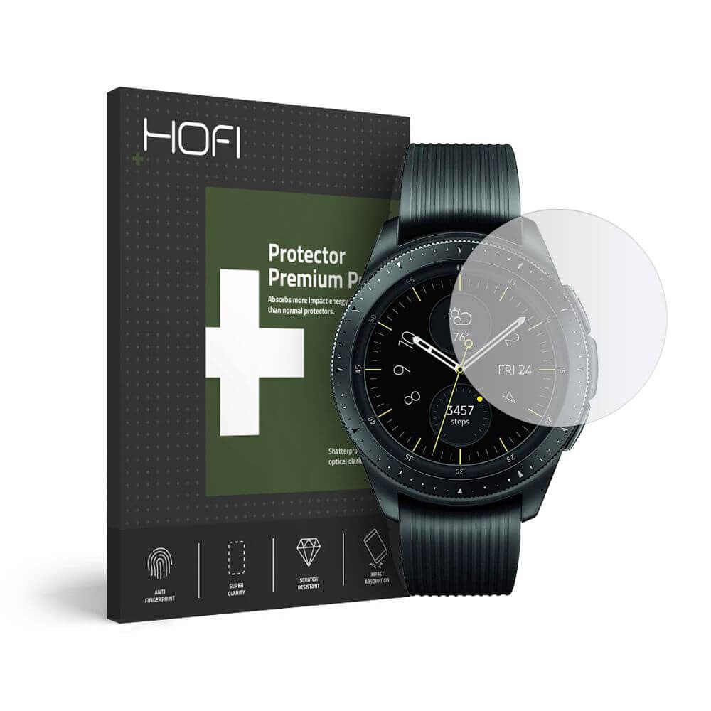 Калено стъклено защитно покритие на Samsung Galaxy Watch 42мм - Hofi Glass Pro Plus Screen Protector (прозрачен)