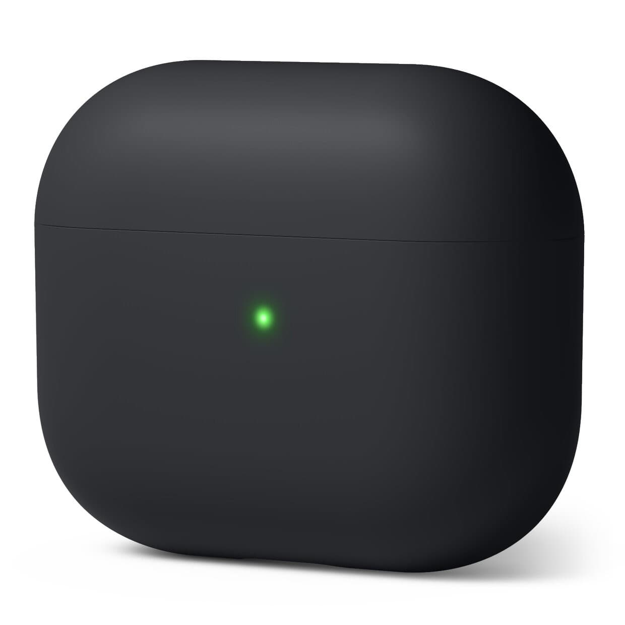 Твърд силиконов кейс за Apple AirPods 3 - Elago AirPods 3 Liquid Hybrid Case (черен)