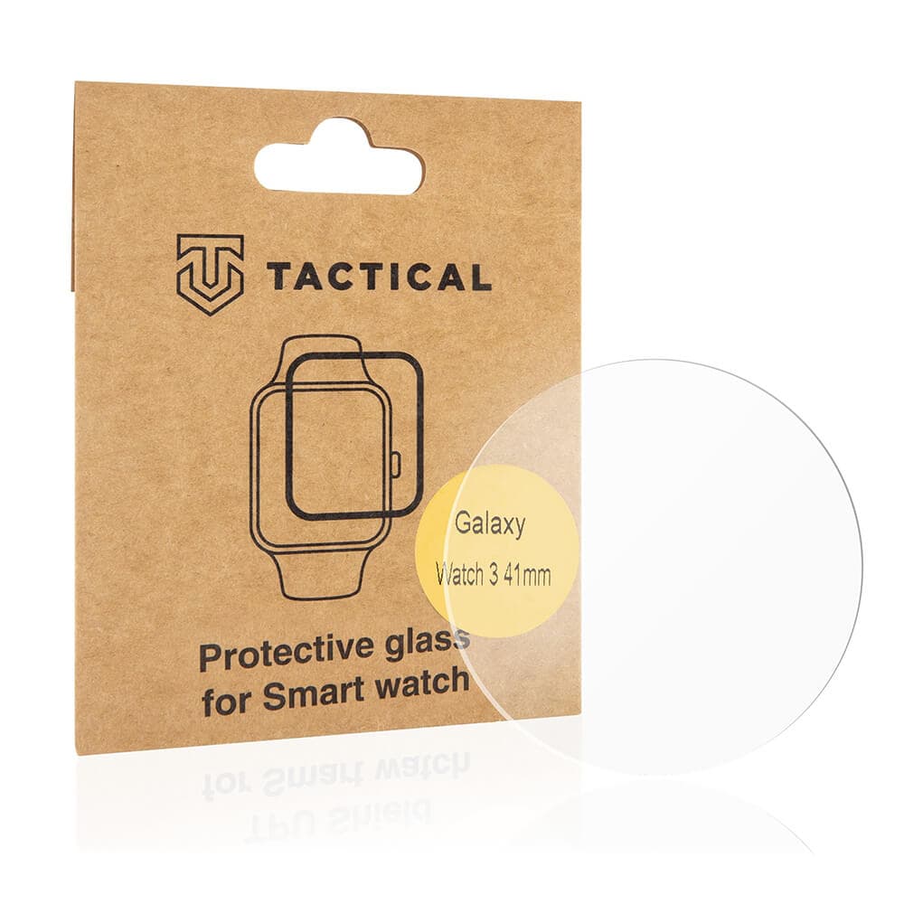 Калено стъклено защитно покритие за дисплея на Samsung Galaxy Watch 3 41мм - Tactical Glass Shield (прозрачен)