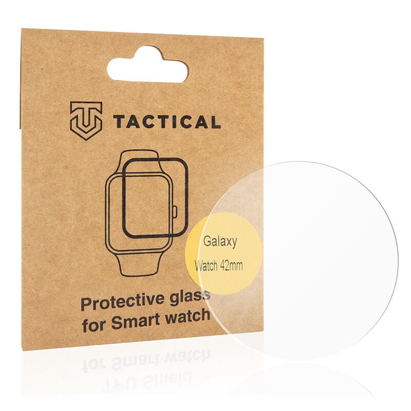 Калено стъклено защитно покритие за дисплея на Samsung Galaxy Watch 42мм - Tactical Glass Shield (прозрачен)