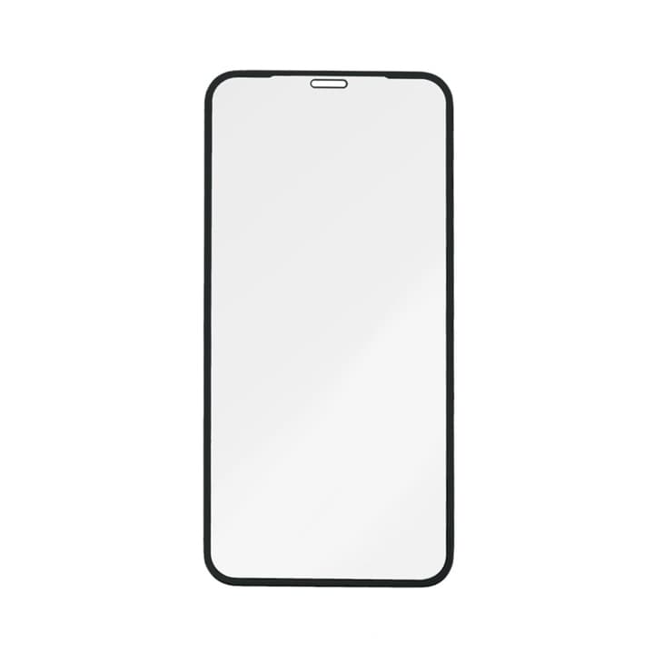 Калено стъклено защитно покритие за дисплея на iPhone 11 Pro, iPhone XS, iPhone X (черен-прозрачен) - Prio 3D Glass Full Screen Curved Tempered Glass (bulk)
