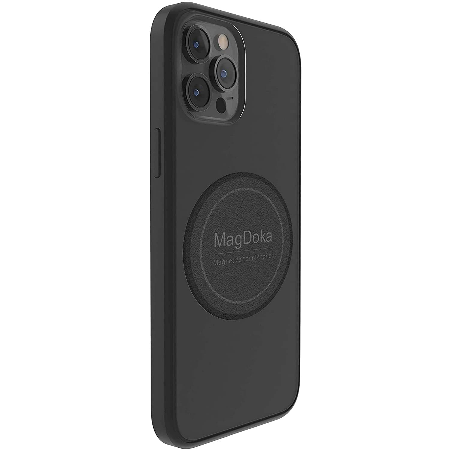 Магнитен диск за кейсове и смартфони съвместим с MagSafe аксесоари - SwitchEasy MagDoka Mounting Disc (черен)