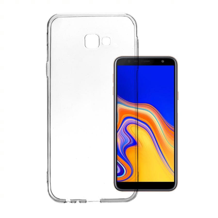 Тънък силиконов кейс за Samsung Galaxy A20s - 4smarts Soft Cover Invisible Slim (прозрачен)