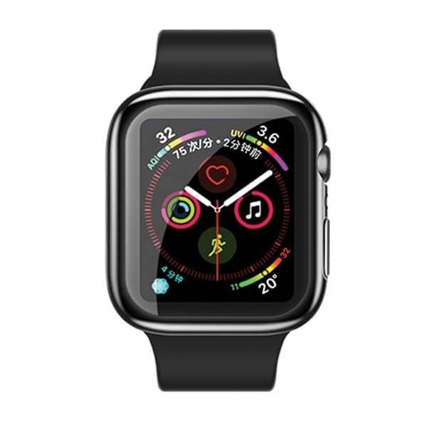 Качествен силиконов (TPU) кейс за Apple Watch 44мм - USAMS Full Protective TPU Case (прозрачен)
