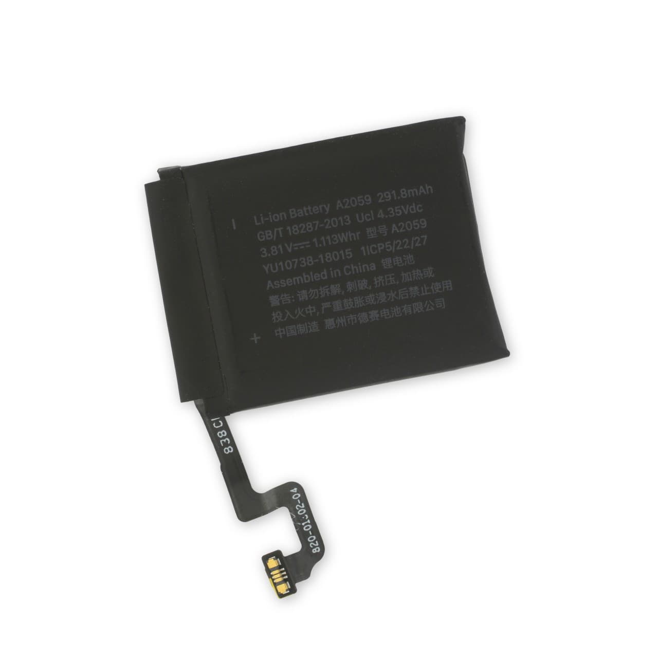 Качествена резервна батерия за Apple Watch 44 mm Series 4 - iFixit Apple Watch (44 mm, Series 4) Replacement Battery