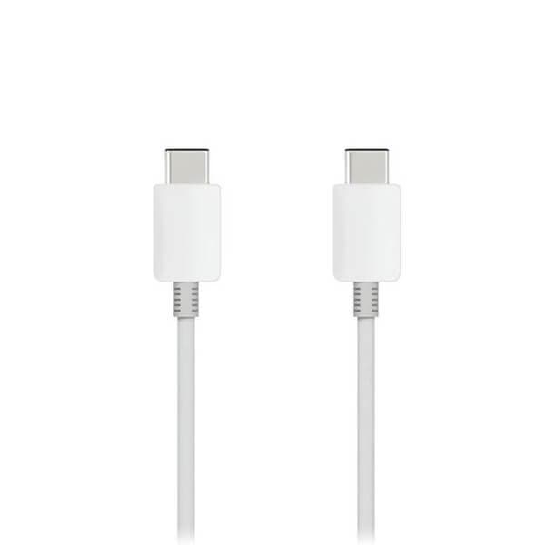 Кабел за устройства с USB-C порт (100 см) (бял) - Samsung USB-C to USB-C Cable EP-DG977WBE (bulk)