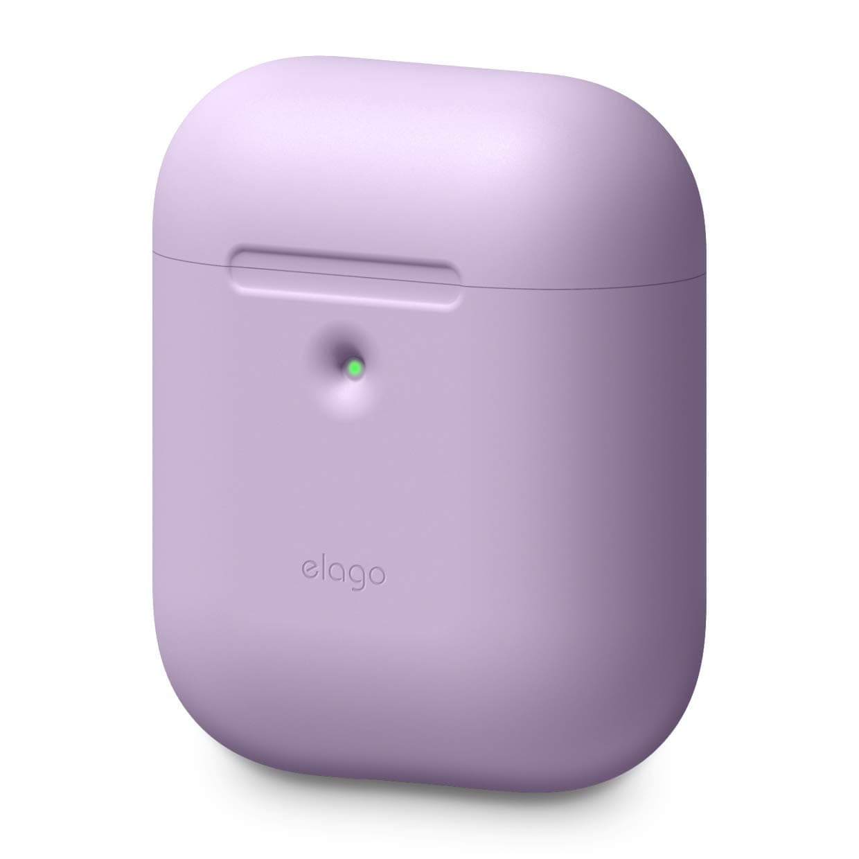 Силиконов калъф за Apple Airpods 2 with Wireless Charging Case - Elago Airpods Silicone Case (лилав)