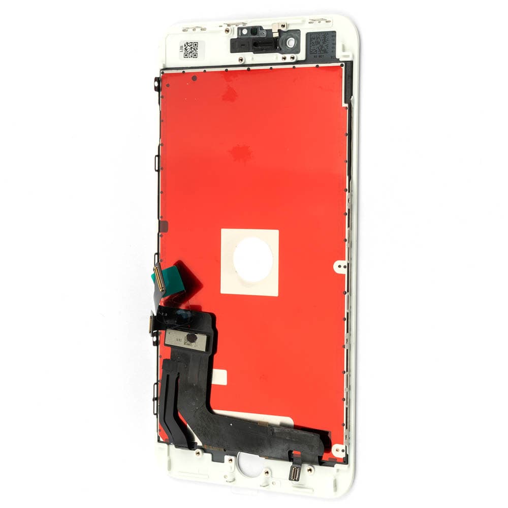 Резервен дисплей за iPhone 8 Plus (пълен комплект) - FixBox HD LCD Display (бял)