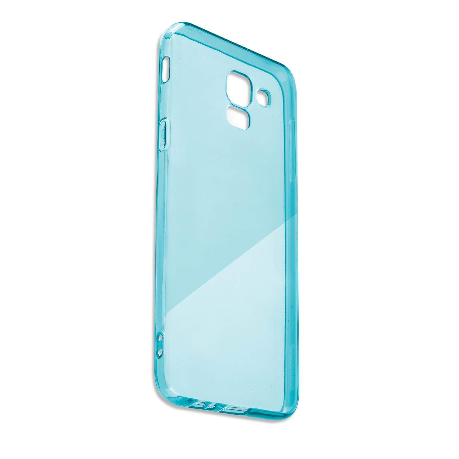 Тънък силиконов кейс за Huawei Y6 (2019) (син) - 4smarts Soft Cover Invisible Slim (bulk)