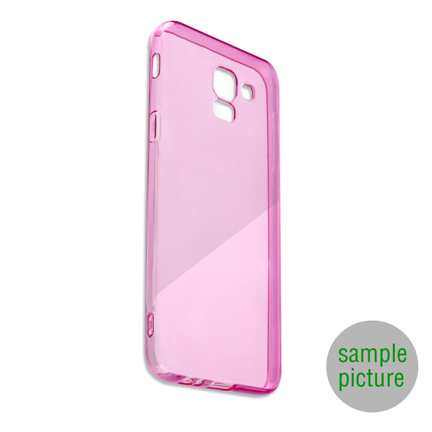 Тънък силиконов кейс за Samsung Galaxy A20E (лилав) - 4smarts Soft Cover Invisible Slim (bulk)