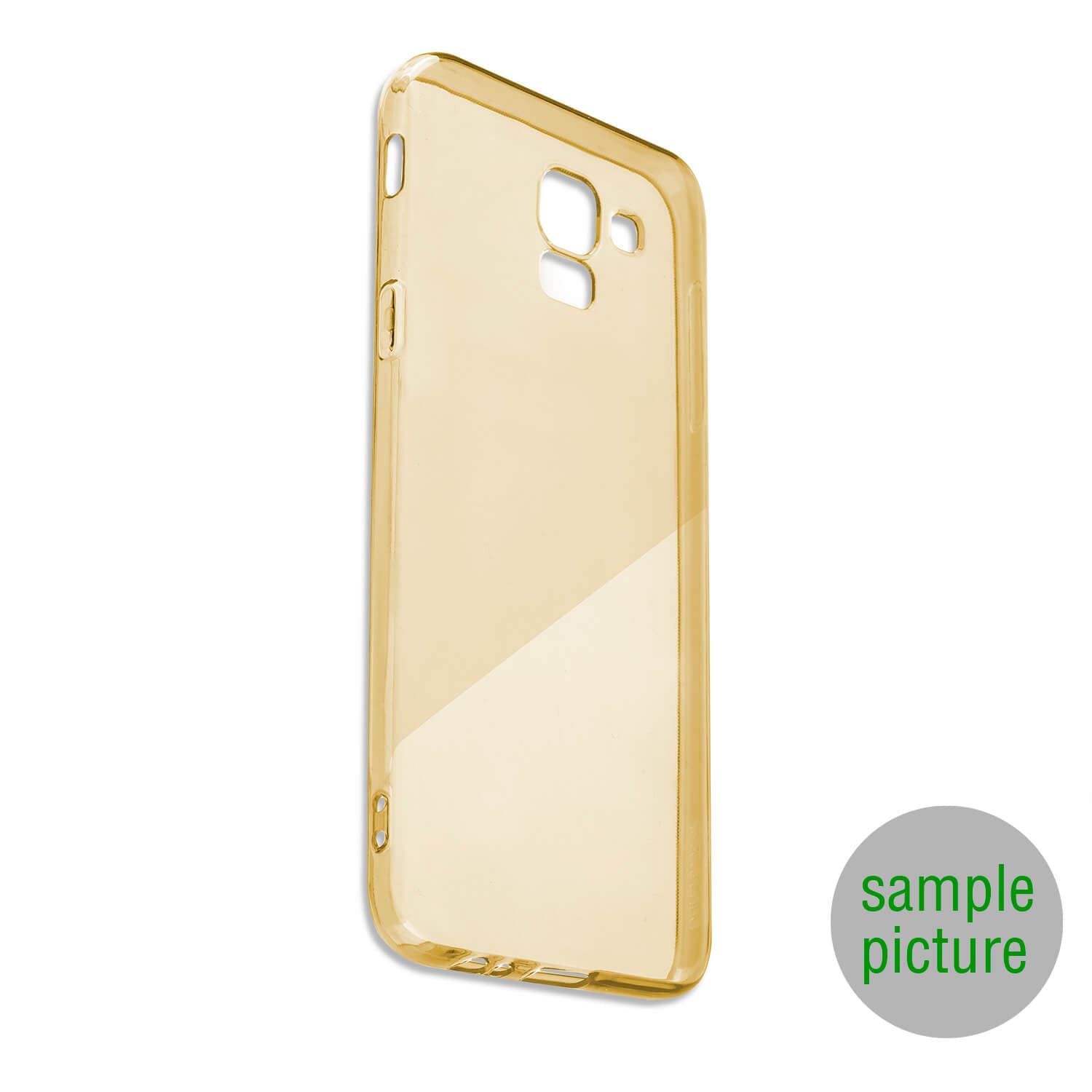 Тънък силиконов кейс за iPhone 6S, iPhone 6 (златист) - 4smarts Soft Cover Invisible Slim (bulk)