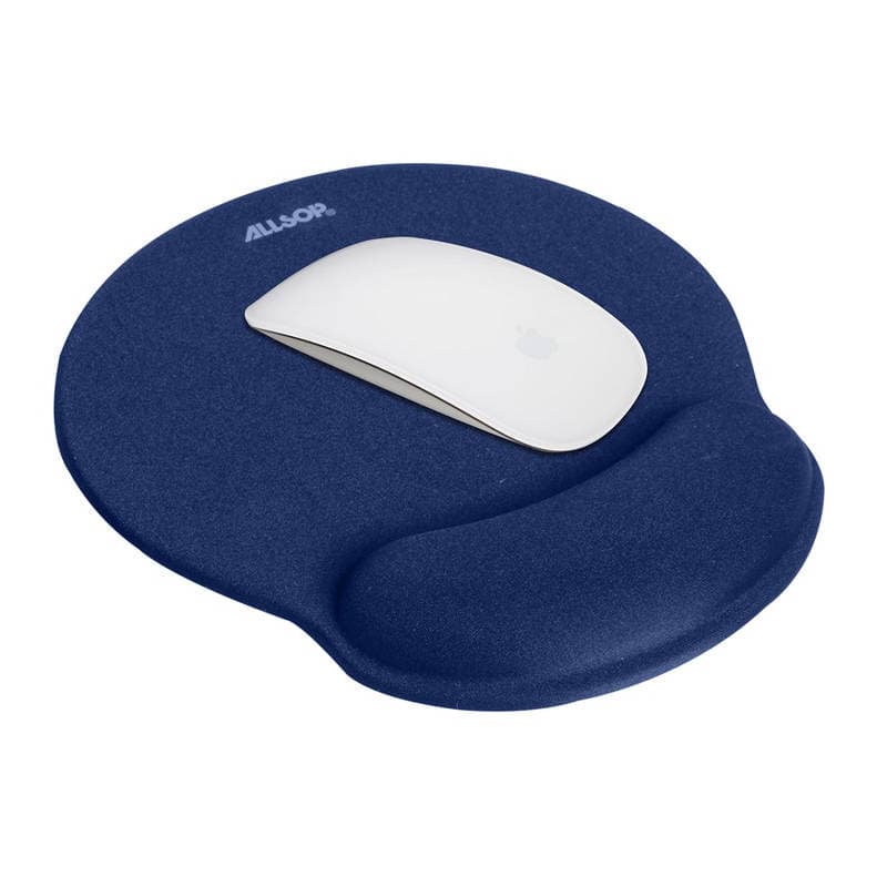 Ергономична подложка за мишка с накитник - Allsop Comfort Mousepad (син)
