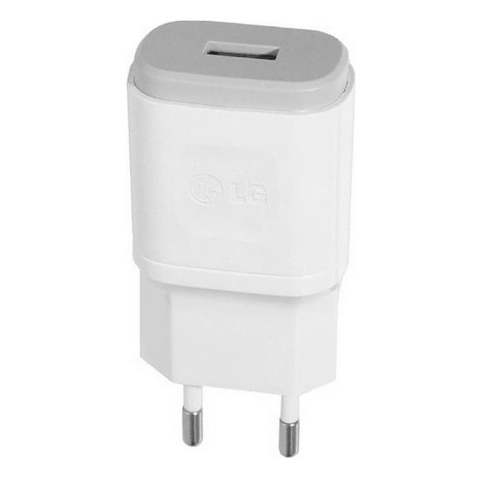 Захранване с USB изход за LG устройства (бял) - LG Travel Charger MCS-04ED 1800mA (bulk)