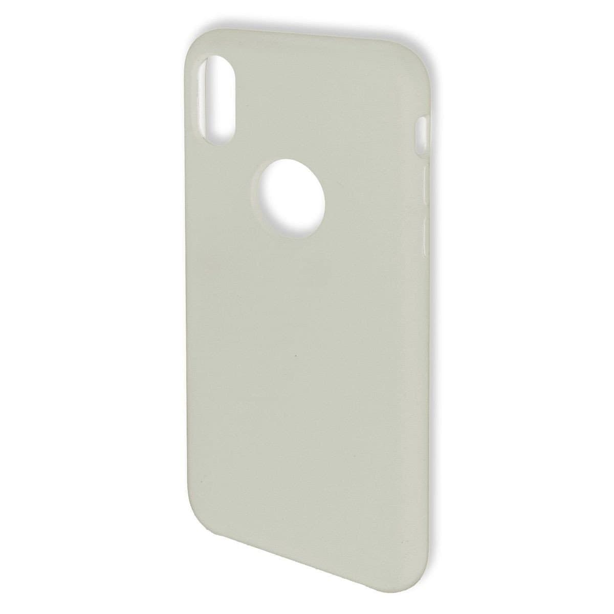 Тънък силиконов (TPU) калъф за iPhone XS, iPhone X - 4smarts Cupertino Silicone Case (кремав)