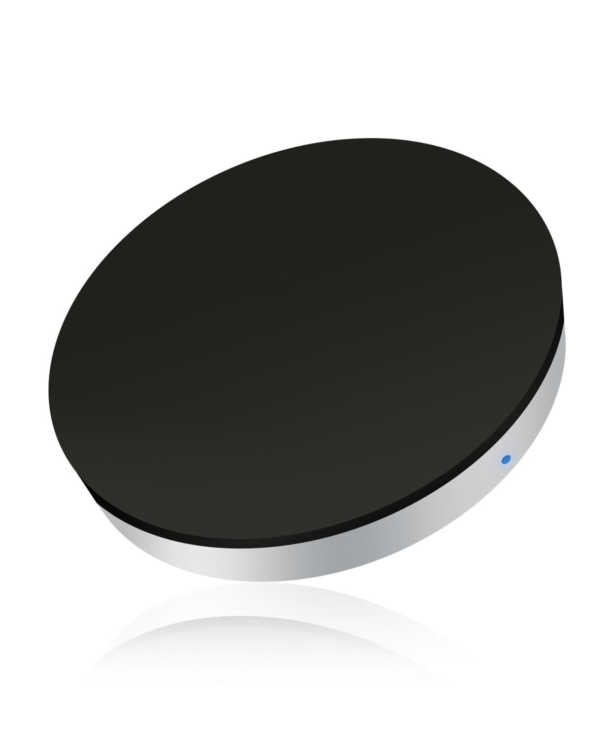 Док станция за безжично зареждане на Qi съвместими устройства - Zens Single Wireless Charger Round