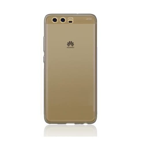 Тънък силиконов (TPU) калъф (0.3 mm) за Huawei P10 Lite - Ultra-Slim Case (черен-прозрачен)