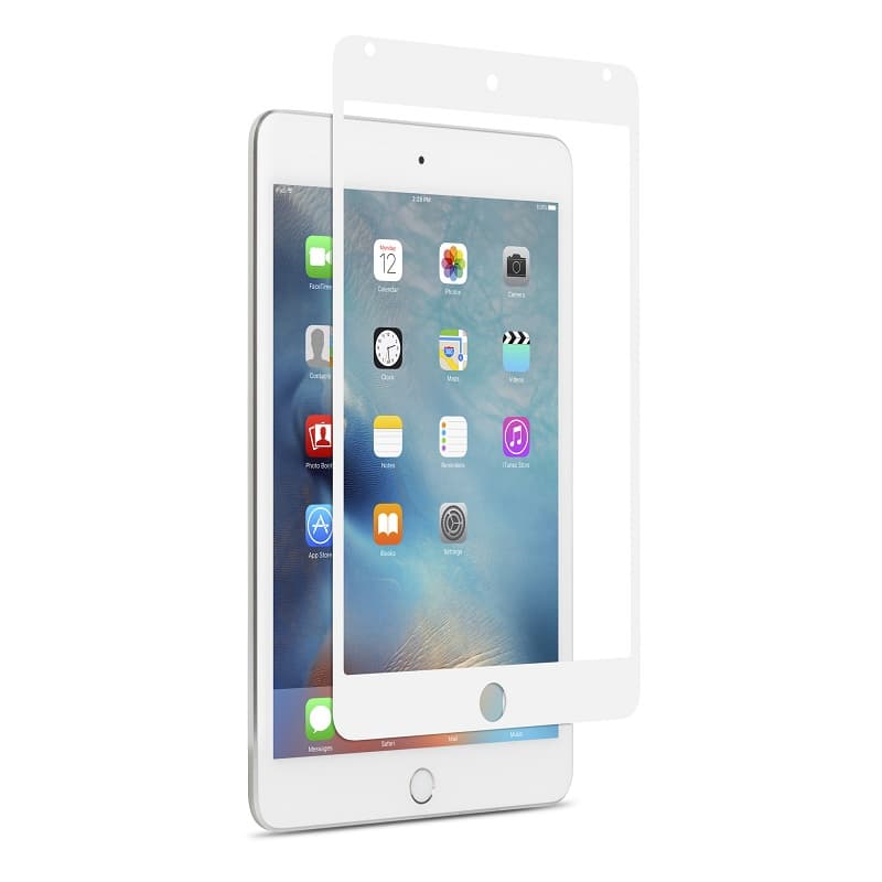 Качествено матово защитно покритие за iPad mini 4 - Moshi iVisor AG (бял)
