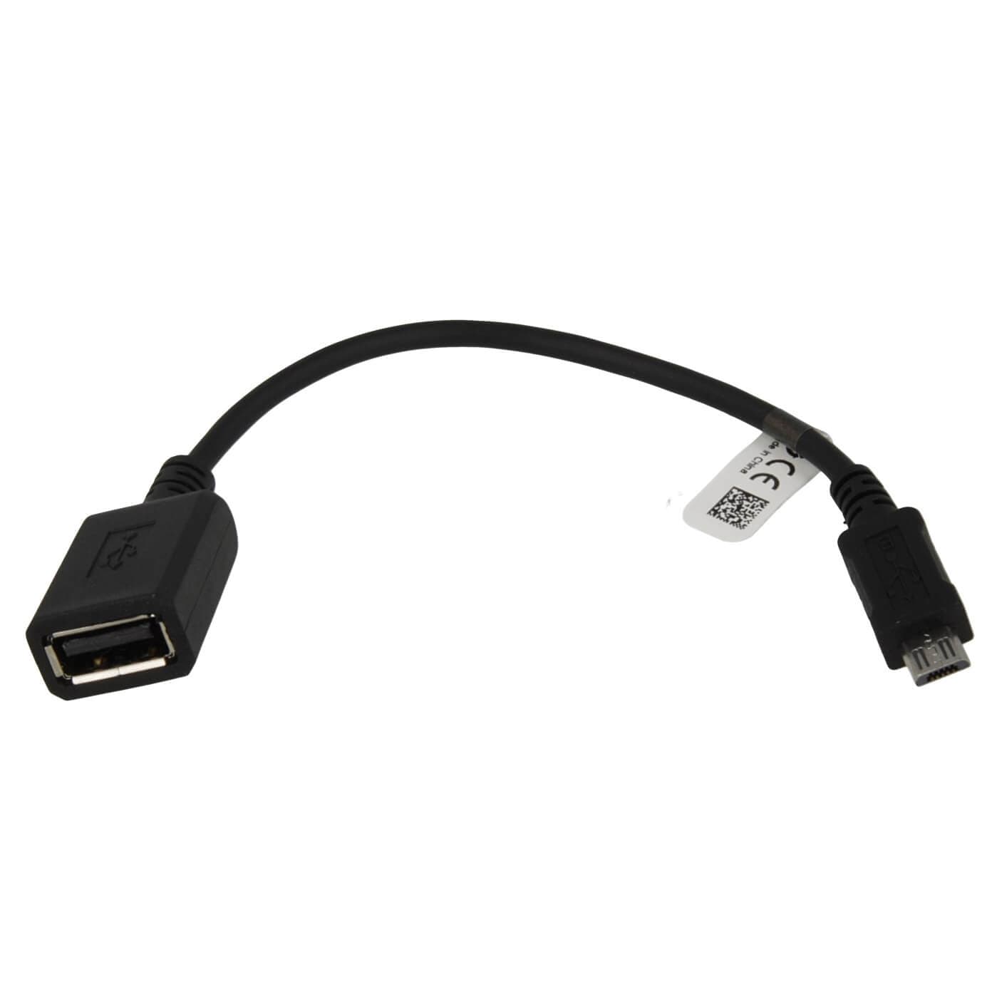 Адаптер от microUSB към женско USB за мобилни устройства - Sony OTG Adapter MicroUSB (bulk)