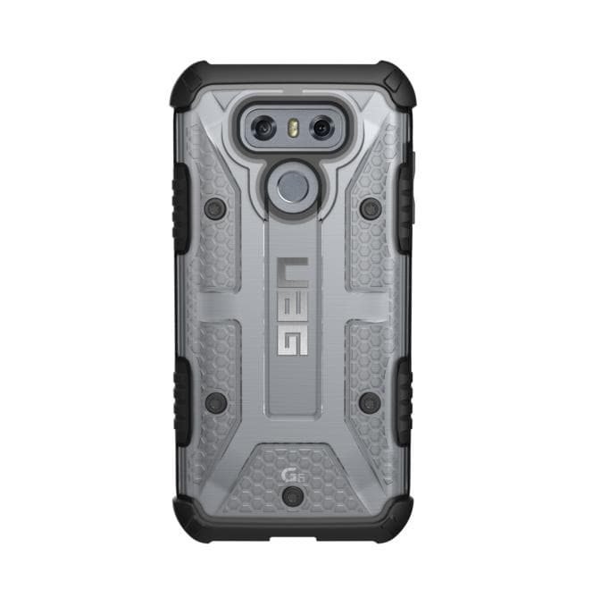 Удароустойчив хибриден кейс за LG G6 - Urban Armor Gear Plasma (прозрачен)