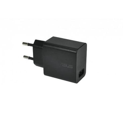 Оригинално захранване за ел. мрежа за Asus смартфони и таблети (черен) - Asus Wall Charger 1А AD2061020 (bulk)
