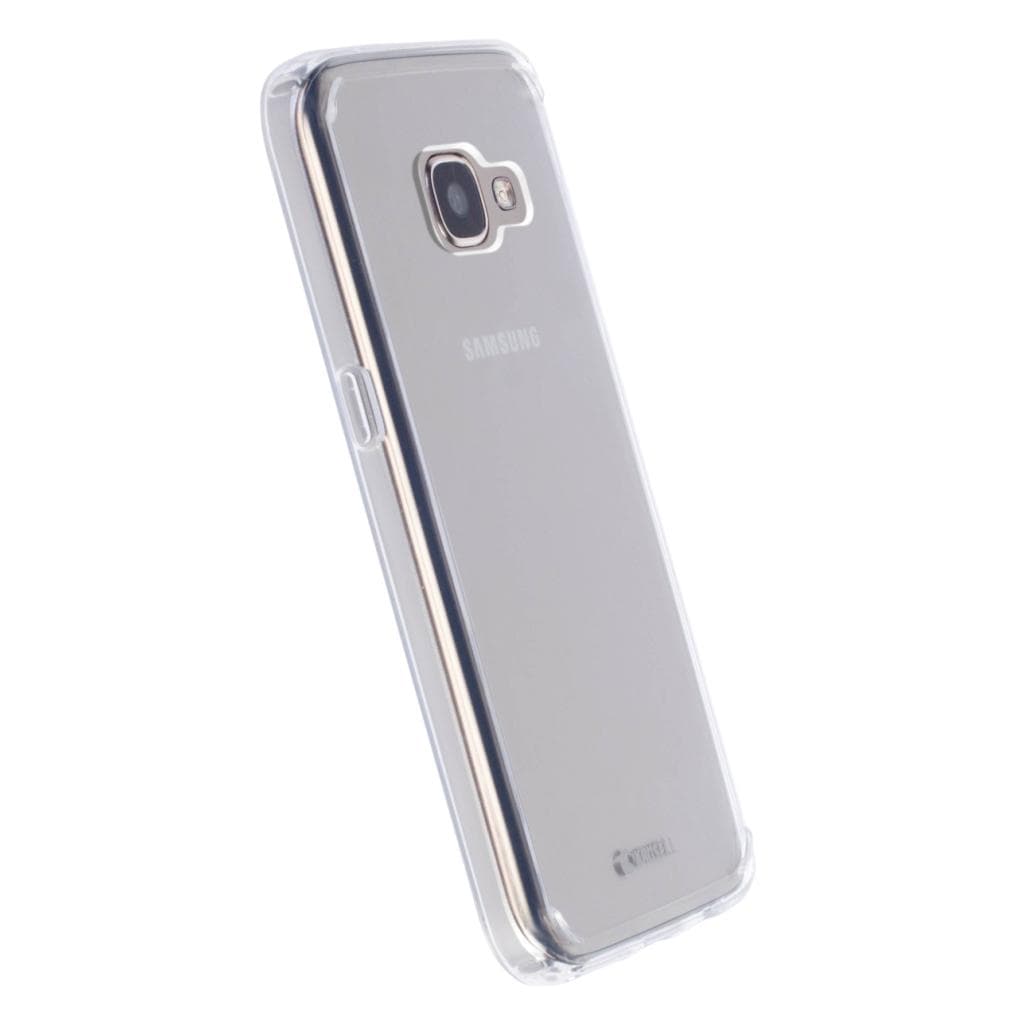 Тънък термополиуретанов (TPU) калъф за Samsung Galaxy A3 (2017) - Krusell Bovik Cover (прозрачен)