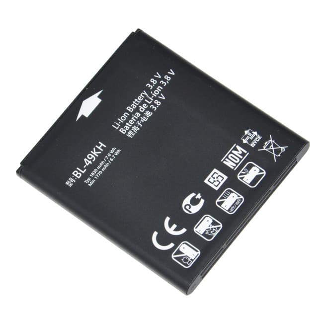 Оригинална резервна батерия за LG P936 - LG Battery BL-49KH (bulk)