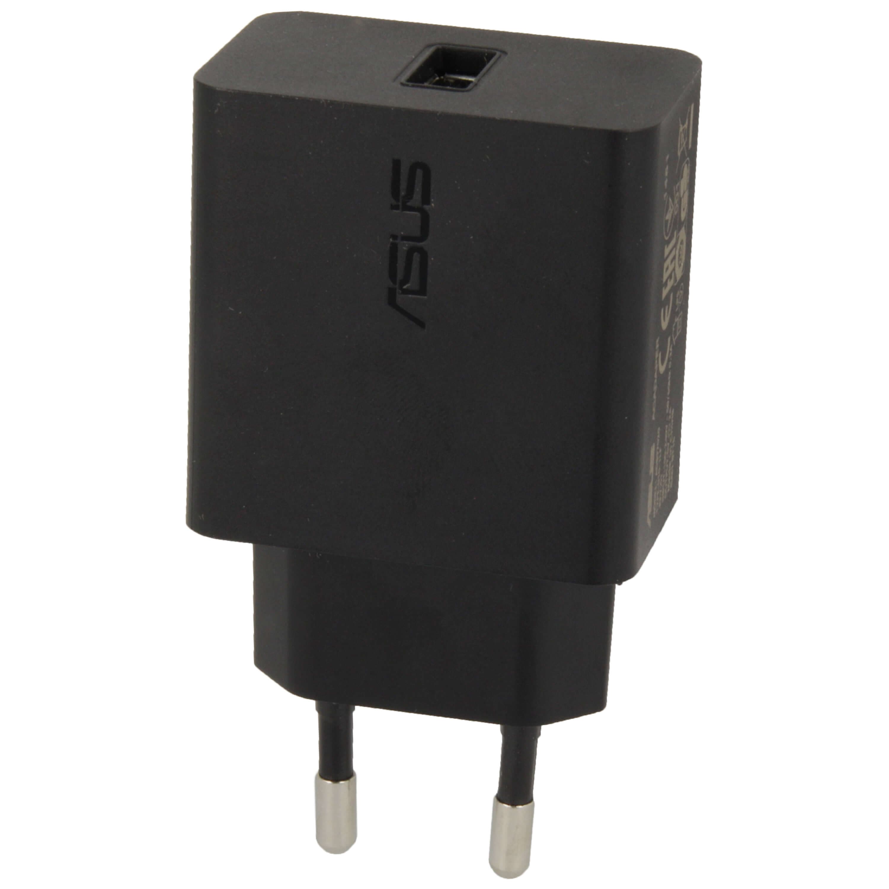 Оригинално захранване за ел. мрежа за Asus смартфони и таблети (черен) - Asus Wall Charger 2А AD897020 (bulk)
