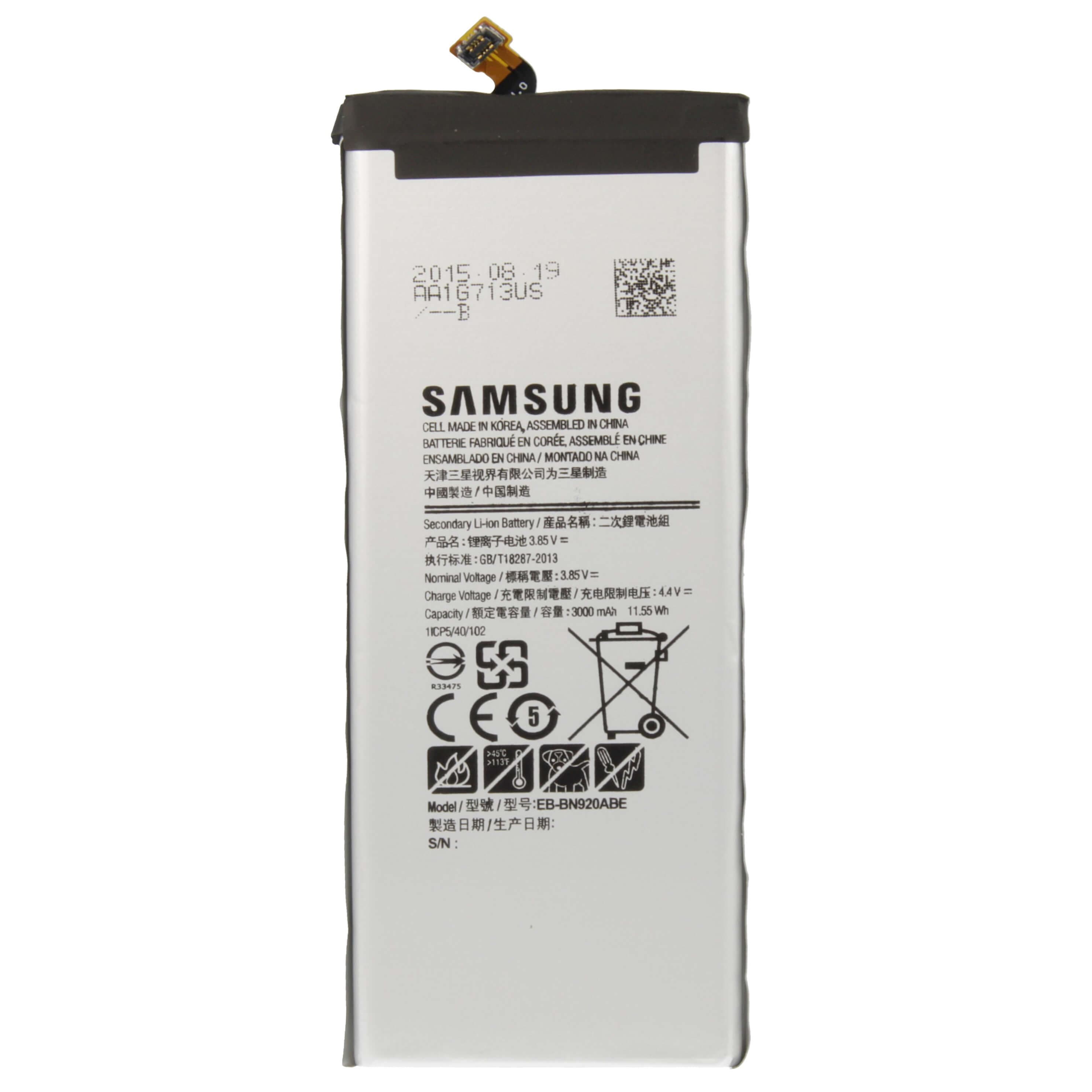 Оригинална резервна батерия за Samsung Galaxy Note 5 - Samsung Battery EB-BN920ABE (bulk)