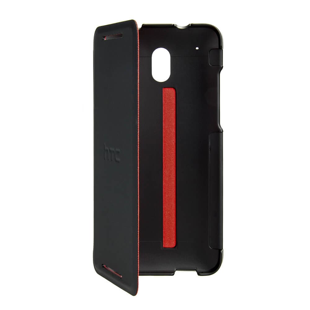 Оригинален кейс за HTC ONE mini M4 - HTC Double Dip Flip HC V851 (черен)