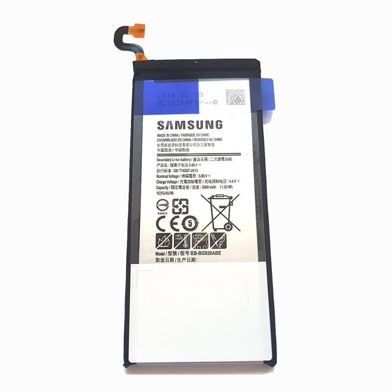 Оригинална резервна батерия за Samsung Galaxy S6 Edge Plus - Samsung Battery EB-BG928ABA (bulk)