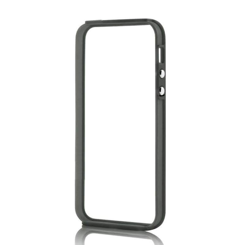 Силиконов бъмпер за iPhone SE, iPhone 5S, iPhone 5 - Prodigee Bump Fit (черен)