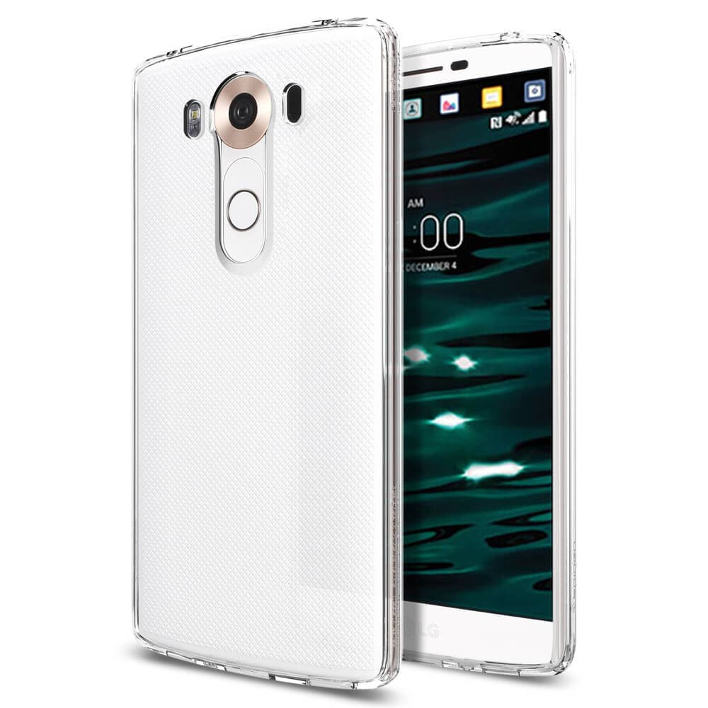 Хибриден кейс с висока степен на защита за LG V10 - Spigen Ultra Hybrid Case (прозрачен)