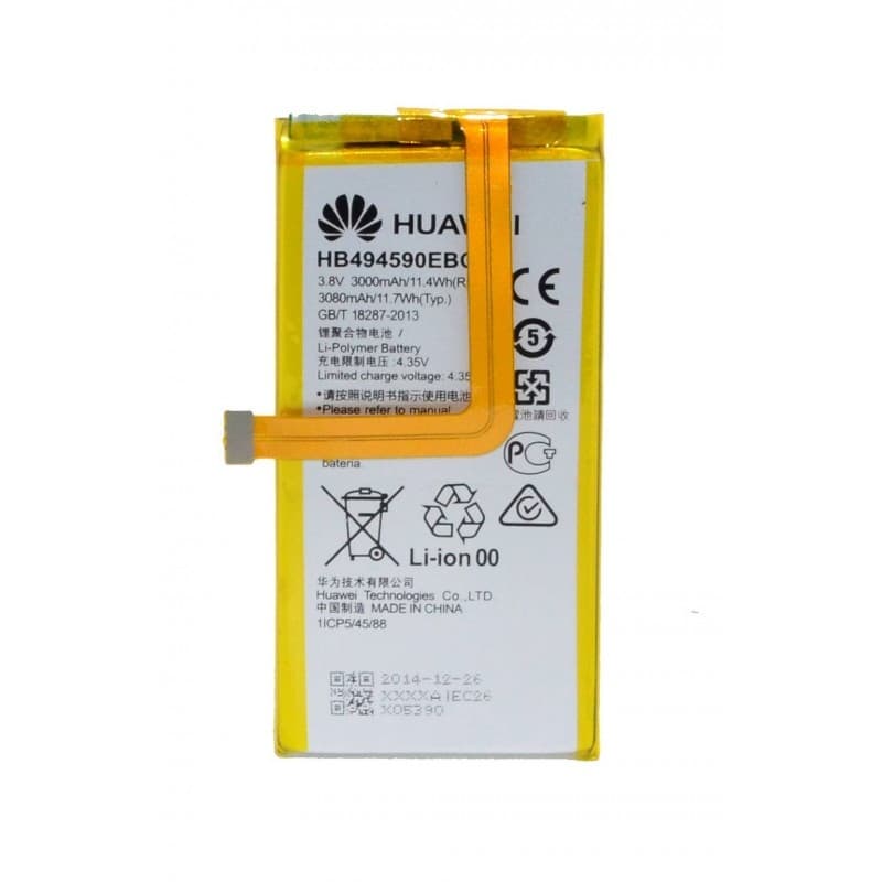 Оригинална резервна батерия за Huawei Honor 7 - Huawei Battery HB494590EBC (bulk)