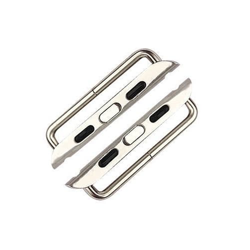 Алуминиев адаптер за всякакъв тип каишки за Apple Watch 38мм, 40мм - Hoco Apple Watch Band Adapter (сребрист)