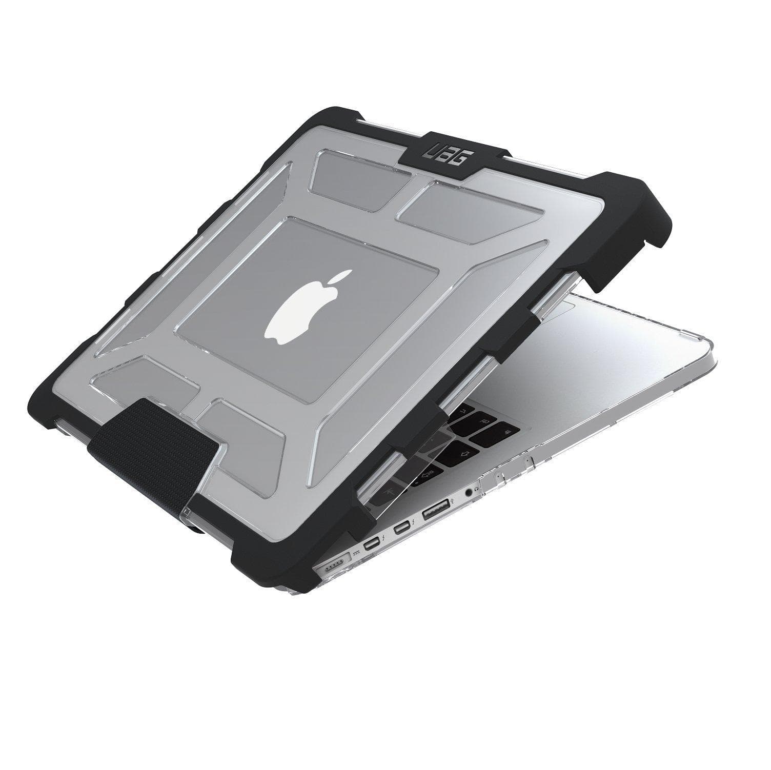 Удароустойчив хибриден кейс за Apple MacBook Pro Retina 13 - Urban Armor Gear Case (прозрачен)
