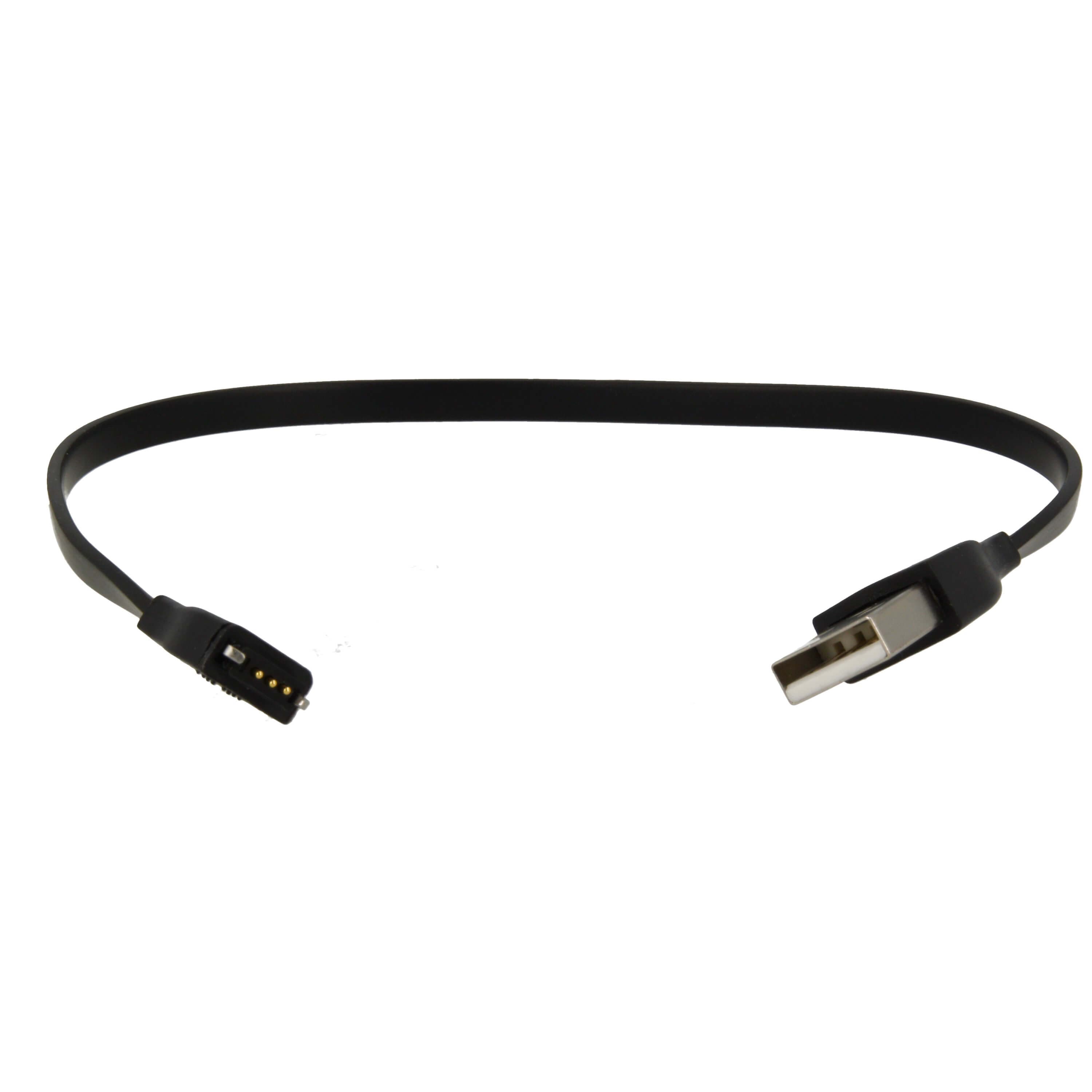 Захранващ USB кабел за Fitbit Charge, Force - USB Charging Cable for Fitbit Charge, Force 30cm (черен)
