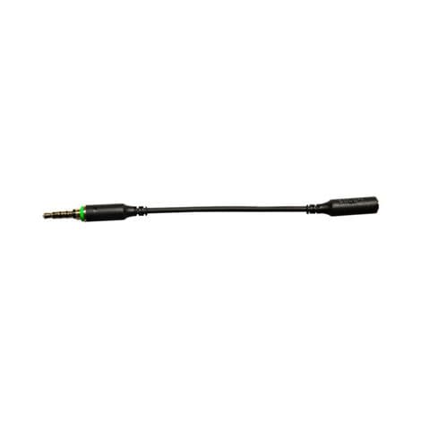 Оригинален 3.5 мм. аудио адаптер за Fre и Nuud кейсовете на Lifeproof за iPhone 6/6S - LifeProof Headphone Adapter (черен)