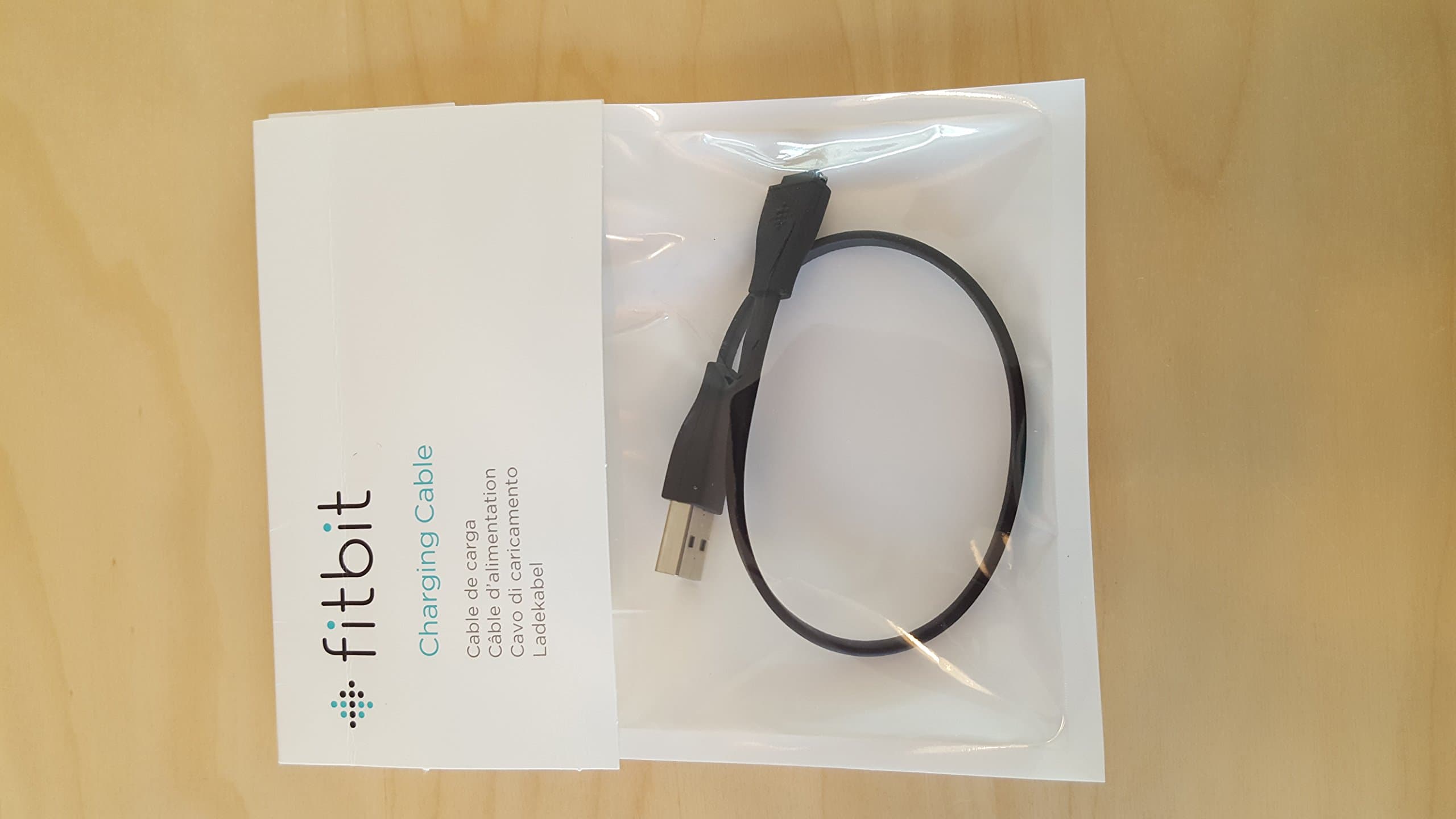 Оригинален захранващ и синхронизиращ USB кабел за Fitbit Charge - Fitbit Charge Cable (първо поколение)