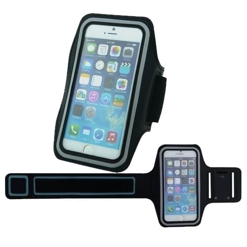 Спортен калъф за ръката за смартфони с дисплеи до 4 инча - TIPX Armband Case (черен)