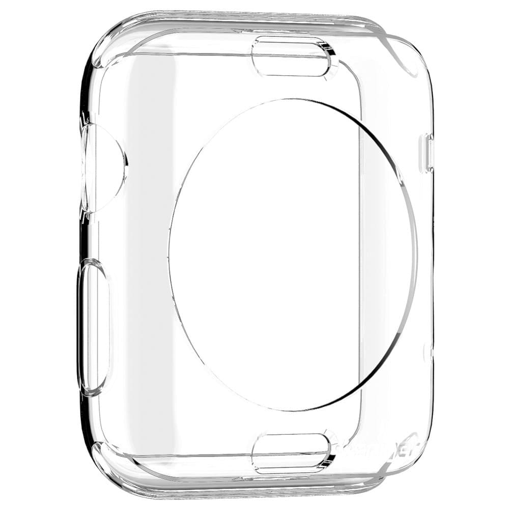 Прозрачен TPU кейс за Apple Watch 38мм - Spigen Liquid Crystal Case (прозрачен)
