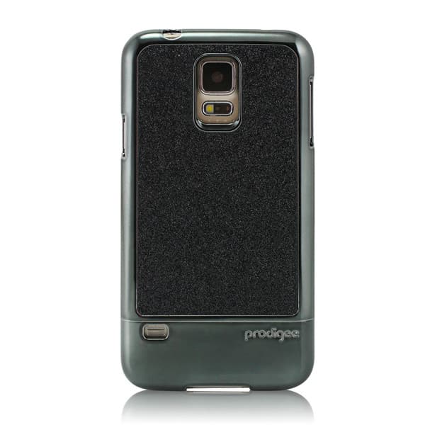 Поликарбонатов слайдер кейс и покритие за дисплея за Samsung Galaxy S5, Samsung Galaxy S5 Neo - Prodigee Sparkle Fusion Case (черен)