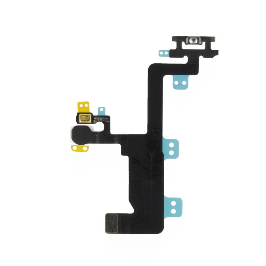 Лентов кабел с функции за Power On/Off, горен микрофон и светкавица за iPhone 6 - OEM Power Flex Cable