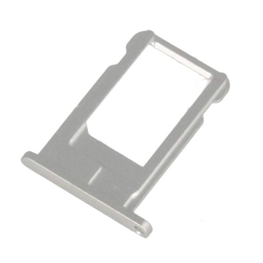 Оригинална резервна поставка за сим картата на iPhone 6 - Apple iPhone Sim Tray (сребриста)