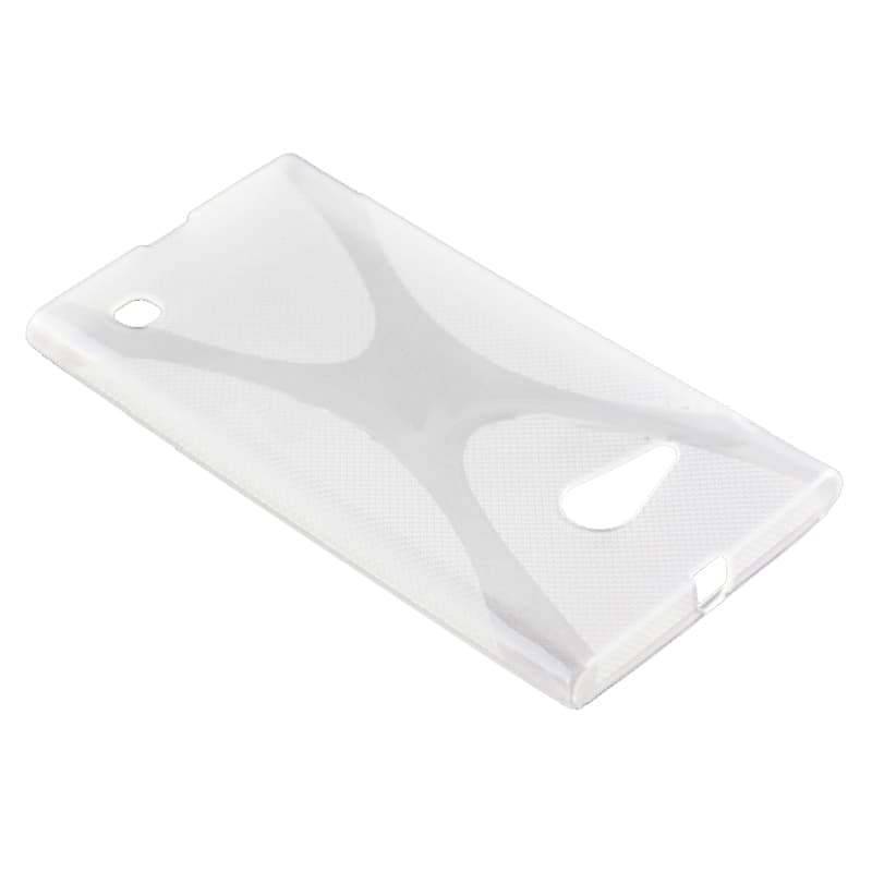 Силиконов калъф за Nokia Lumia 730/735 - X-Line Cover Case (прозрачен)