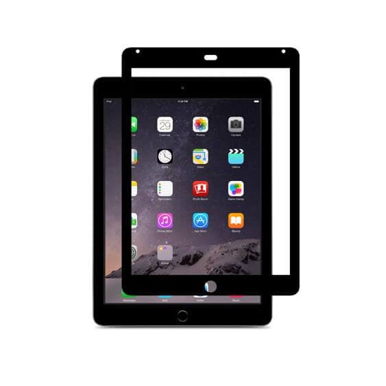 Качествено защитно покритие за iPad Air 2, iPad Pro 9.7 - Moshi iVisor XT Clear (черен)