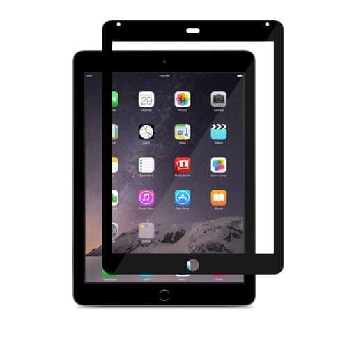 Качествено матово защитно покритие за iPad Air 2, iPad Pro 9.7 - Moshi iVisor AG (черен)
